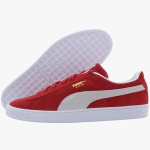 Puma Suede Classics Red Women's 7.5